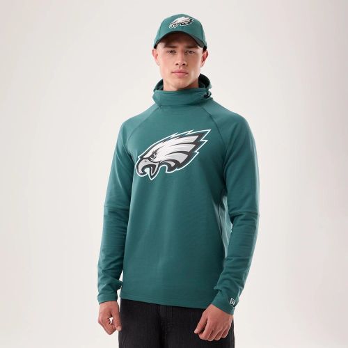 Sweat à Capuche Sideline 2026 Philadelphia Eagles Balaclava NFL Vert Foncé unisex - New Era Cap - Modalova