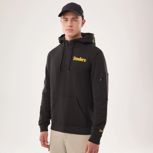 Sweat à Capuche Sideline 2026 Pittsburgh Steelers NFL Noir unisex - New Era Cap - Modalova