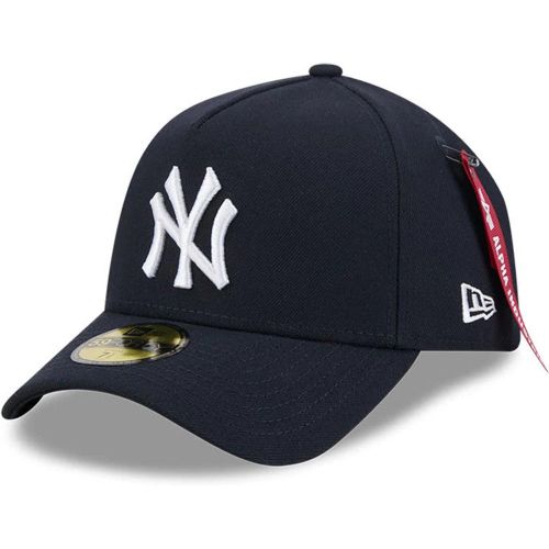 Casquette 59FIFTY Fitted A-Frame NY Yankees MLB x Alpha Bleu marine unisex - New Era Cap - Modalova