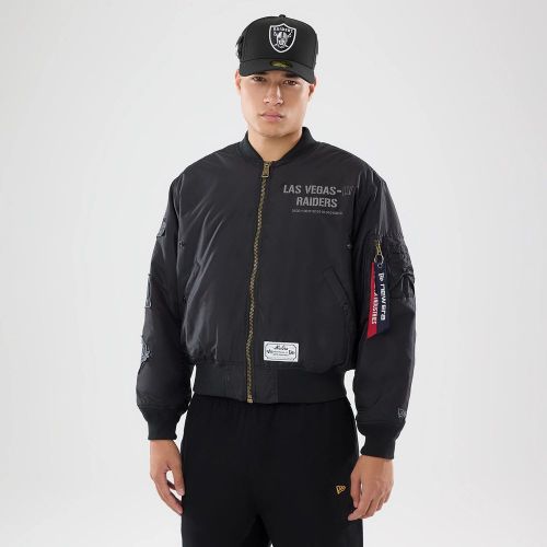 Veste Bomber Technique Las Vegas Raiders NFL x Alpha Noir unisex - New Era Cap - Modalova