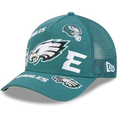 Casquette 9FORTY M-Crown A-Frame Trucker All Over Philadelphia Eagles unisex - New Era Cap - Modalova