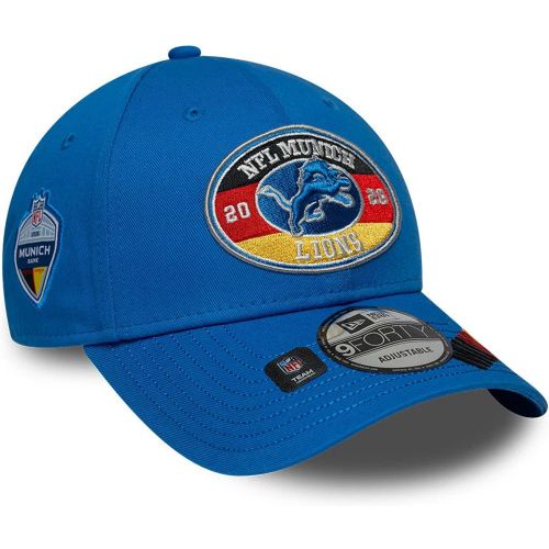 Casquette 9FORTY Adjustable Detroit Lions NFL International Games 2026 Munich Bleu unisex - New Era Cap - Modalova