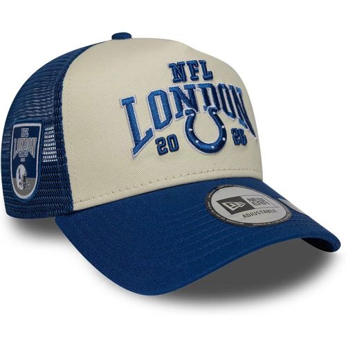 Casquette 9FORTY A-Frame Trucker Colts NFL International Games 2026 London Bleu unisex - New Era Cap - Modalova
