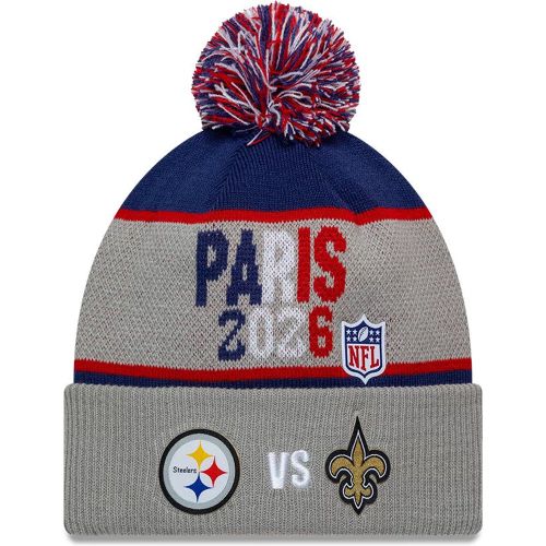 Bonnet Steelers VS Saints Dueling Logos NFL International Games 2026 Paris Gris unisex - New Era Cap - Modalova