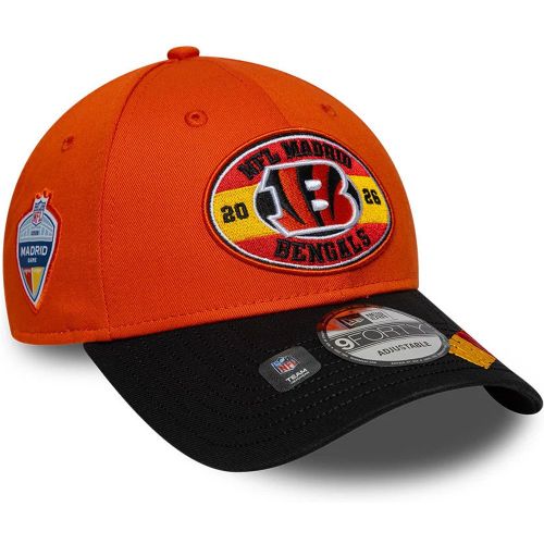 Casquette 9FORTY Cincinnati Bengals NFL International Games 2026 Madrid Orange unisex - New Era Cap - Modalova