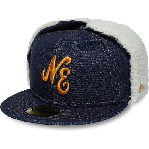 Casquette 59FIFTY Fitted Dogear New Era Denim Bleu marine unisex - New Era Cap - Modalova