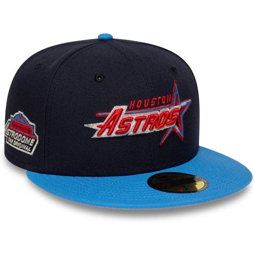 Casquette 59FIFTY Fitted Houston Astros MLB Cooperstown Bleu marine unisex - New Era Cap - Modalova