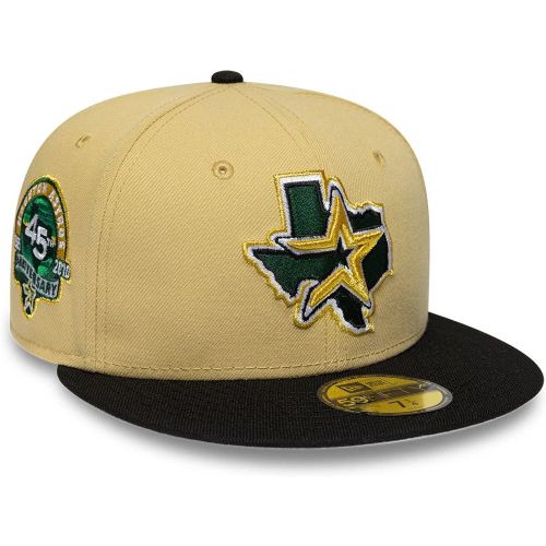 Casquette 59FIFTY Fitted Houston Astros MLB Vegas Gold Or unisex - New Era Cap - Modalova