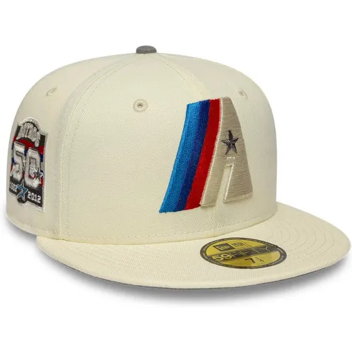 Casquette 59FIFTY Fitted Houston Astros MLB Cooperstown Blanc unisex - New Era Cap - Modalova