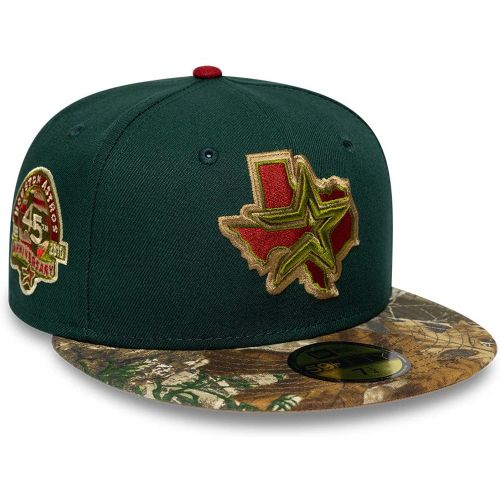 Casquette 59FIFTY Fitted Houston Astros MLB Cooperstown Vert foncé unisex - New Era Cap - Modalova