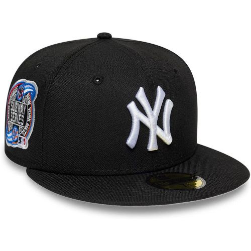 Casquette 59FIFTY Fitted New York Yankees MLB Cooperstown Noir unisex - New Era Cap - Modalova