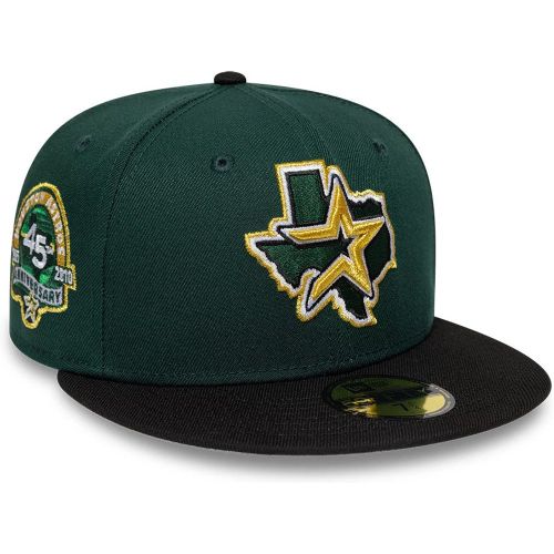 Casquette 59FIFTY Fitted Houston Astros MLB Cooperstown Vert foncé unisex - New Era Cap - Modalova