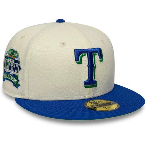 Casquette 59FIFTY Fitted Texas Rangers MLB Cooperstown Blanc unisex - New Era Cap - Modalova