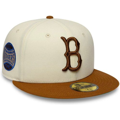Casquette 59FIFTY Fitted Brooklyn Dodgers Jackie Robinson Blanc unisex - New Era Cap - Modalova