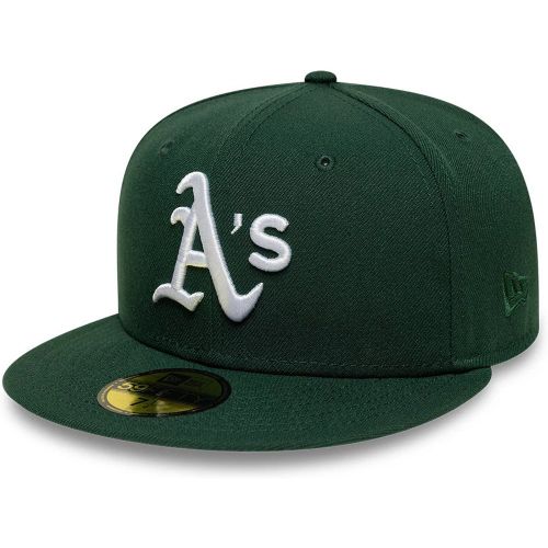 Casquette 59FIFTY Fitted Athletics MLB Vert foncé unisex - New Era Cap - Modalova