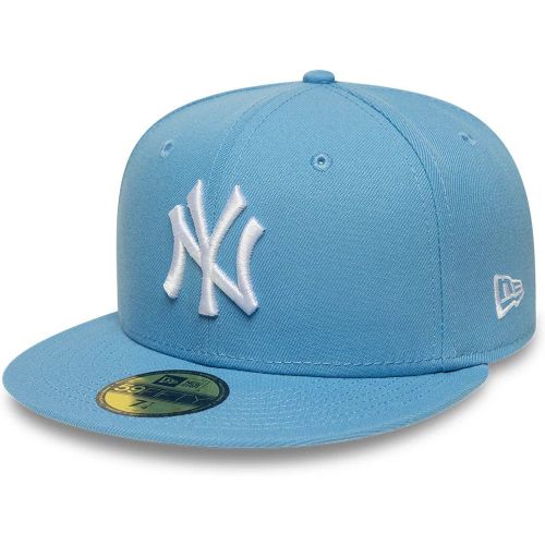 Casquette 59FIFTY Fitted New York Yankees MLB Bleu Pastel unisex - New Era Cap - Modalova
