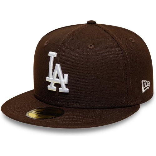 Casquette 59FIFTY Fitted LA Dodgers MLB Marron Foncé unisex - New Era Cap - Modalova