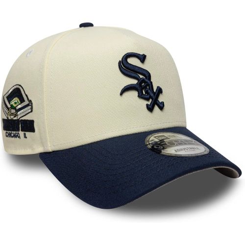 Casquette 9FORTY A-Frame Adjustable Chicago White Sox MLB Chrome Blue Contrast unisex - New Era Cap - Modalova