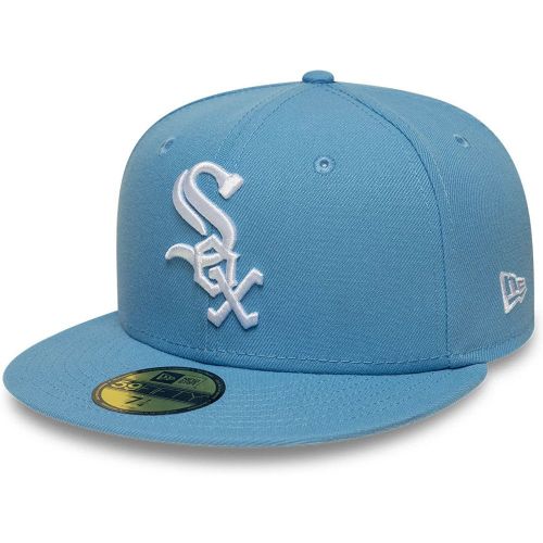 Casquette 59FIFTY Fitted Chicago White Sox MLB Bleu Pastel unisex - New Era Cap - Modalova