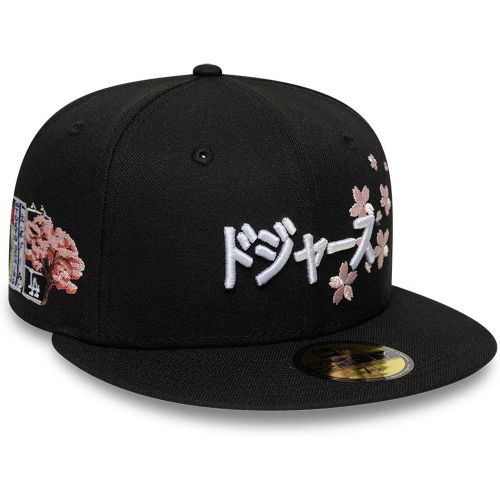 Casquette 59FIFTY Fitted Kanji LA Dodgers MLB Noir unisex - New Era Cap - Modalova