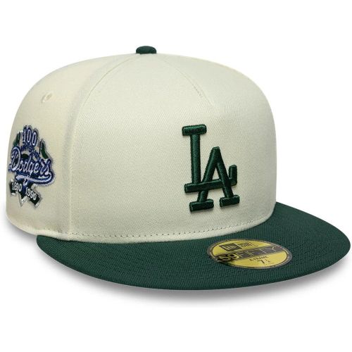Casquette 59FIFTY A-Frame Fitted LA Dodgers MLB Crème unisex - New Era Cap - Modalova