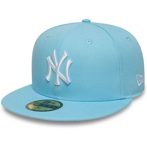 Casquette 59FIFTY Fitted New York Yankees MLB Bleu Pastel unisex - New Era Cap - Modalova