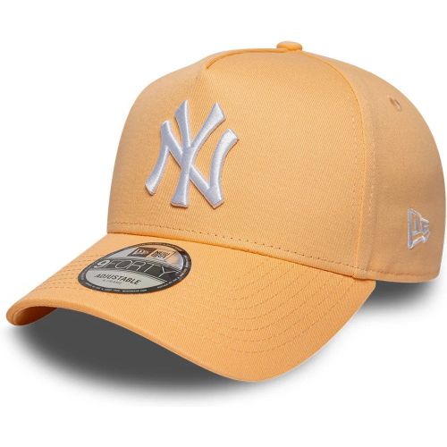 Casquette 9FORTY A-Frame Ajustable New York Yankees MLB Orange Pastel unisex - New Era Cap - Modalova