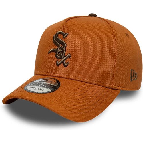 Casquette 9FORTY A-Frame Ajustable Chicago White Sox MLB Marron unisex - New Era Cap - Modalova