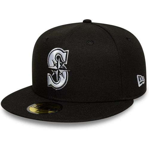 Casquette 59FIFTY Fitted Seattle Mariners MLB Noir unisex - New Era Cap - Modalova
