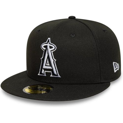 Casquette 59FIFTY Fitted LA Angels MLB Noir unisex - New Era Cap - Modalova