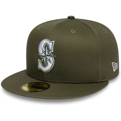Casquette 59FIFTY Fitted Seattle Mariners MLB Vert Foncé unisex - New Era Cap - Modalova