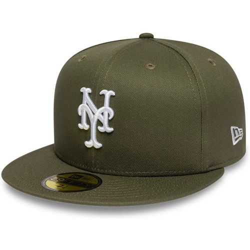 Casquette 59FIFTY Fitted New York Mets MLB Vert Foncé unisex - New Era Cap - Modalova