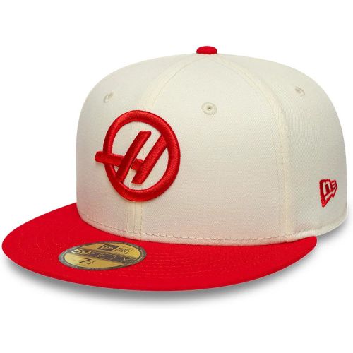 Casquette 59FIFTY Fitted TGR Haad F1 Crème & Rouge unisex - New Era Cap - Modalova