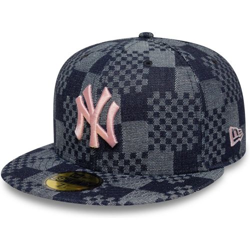 Casquette 59FIFTY Fitted New York Yankees MLB Denim Bleu unisex - New Era Cap - Modalova