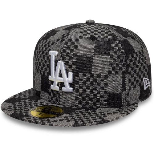 Casquette 59FIFTY Fitted LA Dodgers MLB Denim Noir unisex - New Era Cap - Modalova