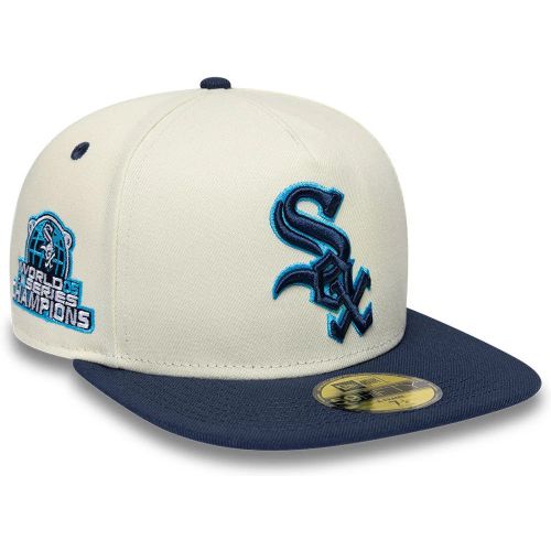 Casquette 59FIFTY A-Frame Fitted Chicago White Sox MLB Blanc unisex - New Era Cap - Modalova