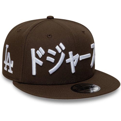 Casquette 9FIFTY Snapback Kanji LA Dodgers MLB Marron Foncé unisex - New Era Cap - Modalova