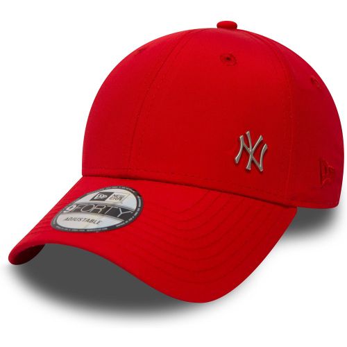 Casquette Réglable 9FORTY New York Yankees Mini Metal Logo Rouge unisex - New Era Cap - Modalova