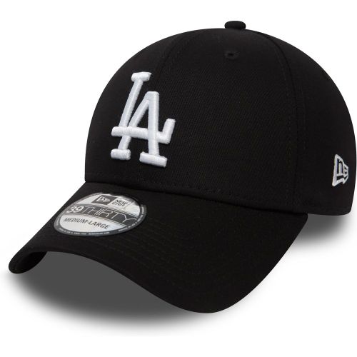Casquette 39THIRTY Stretch Fit LA Dodgers Essential Noir unisex - New Era Cap - Modalova