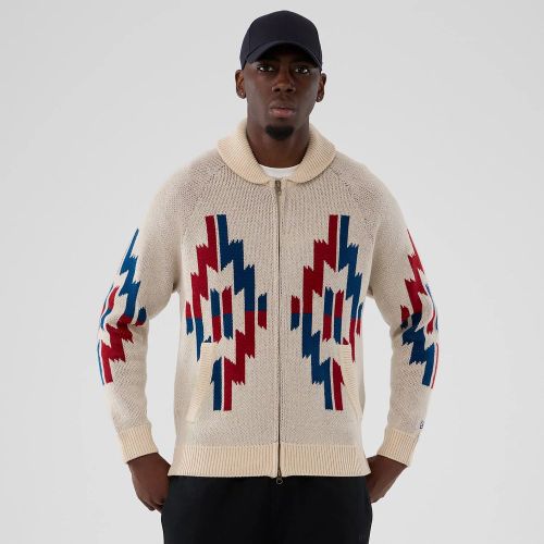 Cardigan New Era Organic Cowichan Naturel unisex - New Era Cap - Modalova