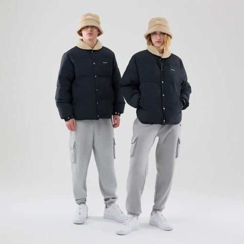 Veste New Era Organic Boa Neck Bleu marine unisex - New Era Cap - Modalova