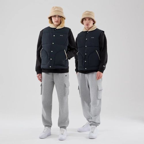 Gilet New Era Organic Boa Neck Bleu marine unisex - New Era Cap - Modalova