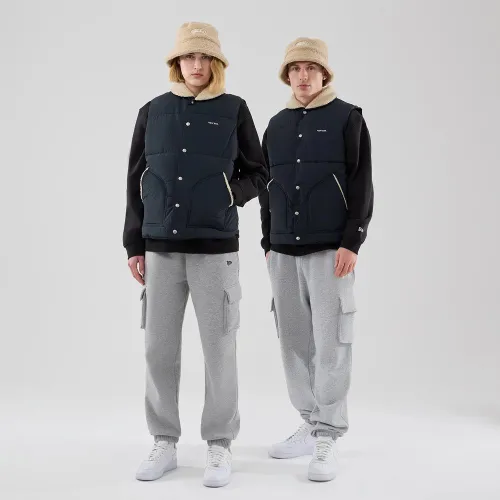 Gilet New Era Organic Boa Neck Bleu marine unisex - New Era Cap - Modalova