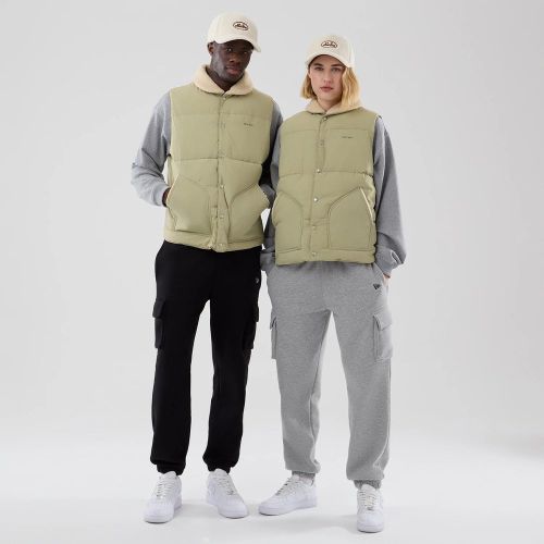 Gilet New Era Organic Boa Neck Vert unisex - New Era Cap - Modalova