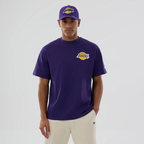 T-shirt LA Lakers avec le logo de la NBA Violet unisex - New Era Cap - Modalova