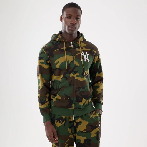 Sweat à Capuche Double Zip MLB New York Yankees Woodland unisex - New Era Cap - Modalova