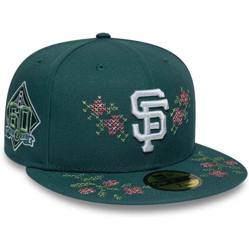 Casquette 59FIFTY Fitted San Francisco Giants MLB Garden Vert foncé unisex - New Era Cap - Modalova