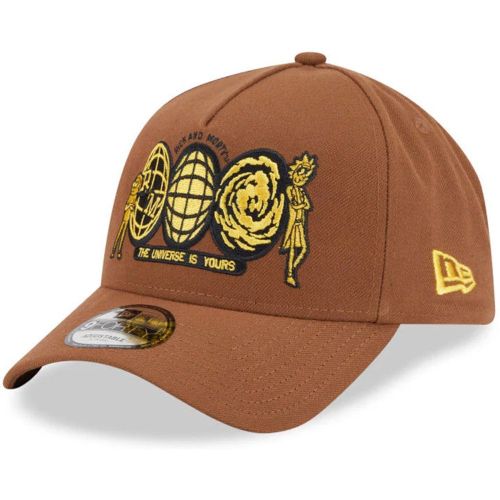 Casquette 9FORTY A-Frame Rick And Morty Marron unisex - New Era Cap - Modalova