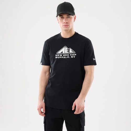 T-shirt New Era Outdoor Mountain Noir unisex - New Era Cap - Modalova