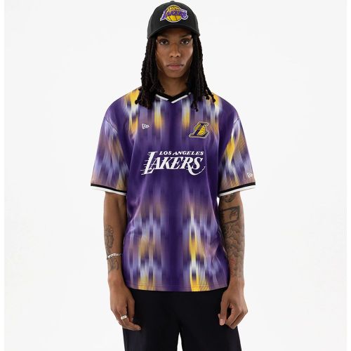Maillot de Football en Jersey LA Lakers NBA Violet unisex - New Era Cap - Modalova
